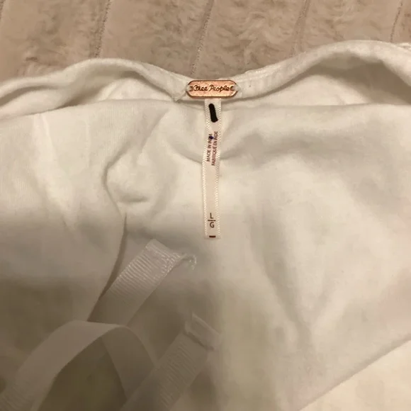 Free People Apricot Rose Mini Dress. Eyelet dress - Picture 10 of 14